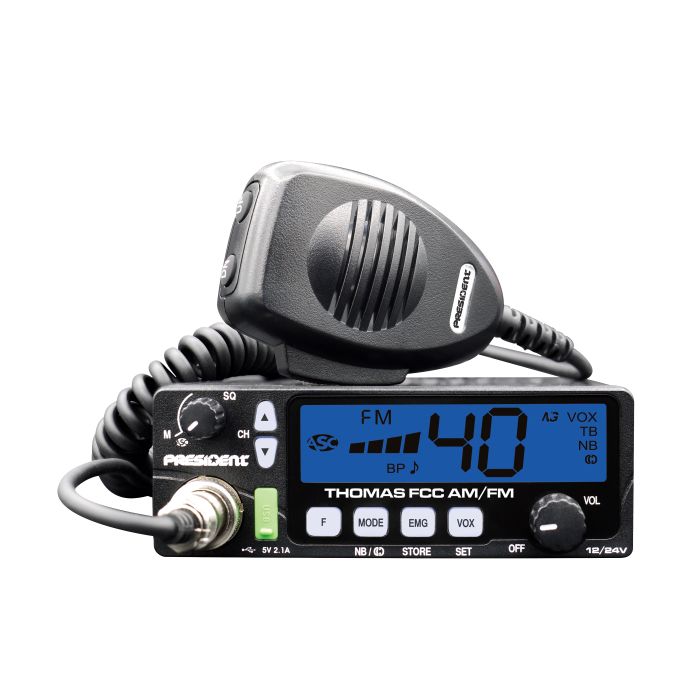 President THOMAS FCC AM/FM CB Radio