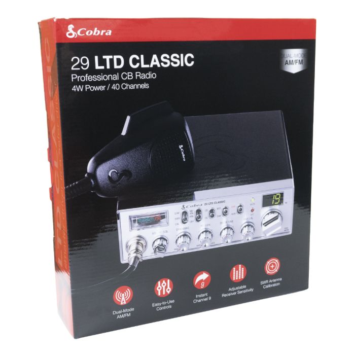 Cobra 29 LTD Classic CB Radio w/ FM