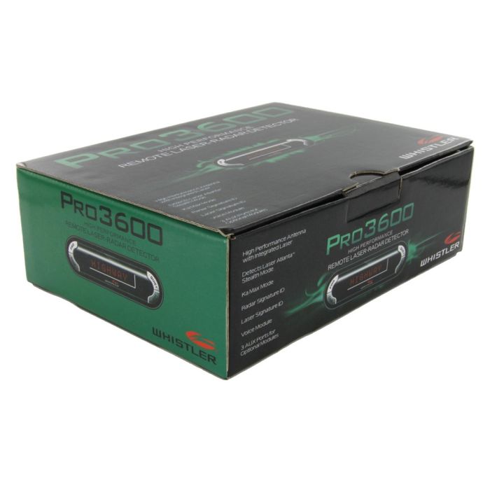 Whistler Pro 3600 Remote Radar Detector