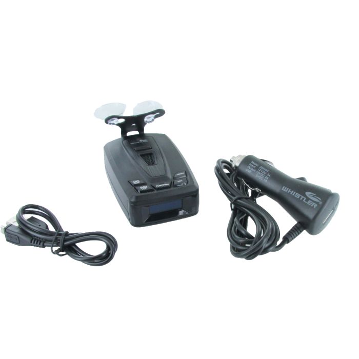 Whistler 5075EXS Laser Radar Detector w /Internal GPS