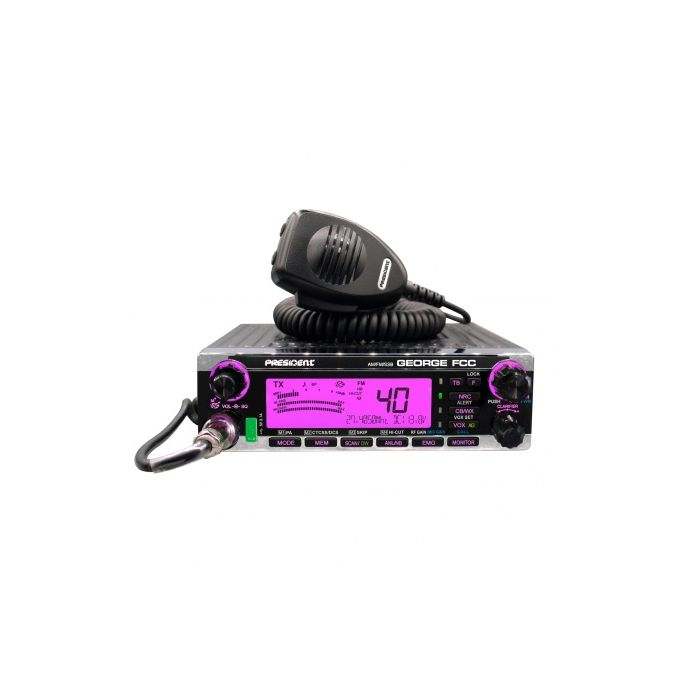 President GEORGE FCC AM/FM/SSB CB Radio