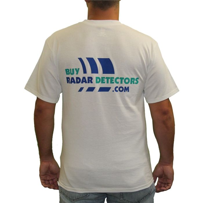 Buy Radar Detectors Official White Cotton T-Shirt