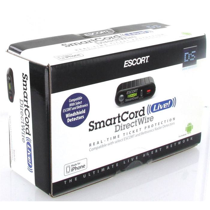 Escort SmartCord Live! Direct Wire Real-Time Ticket Protection