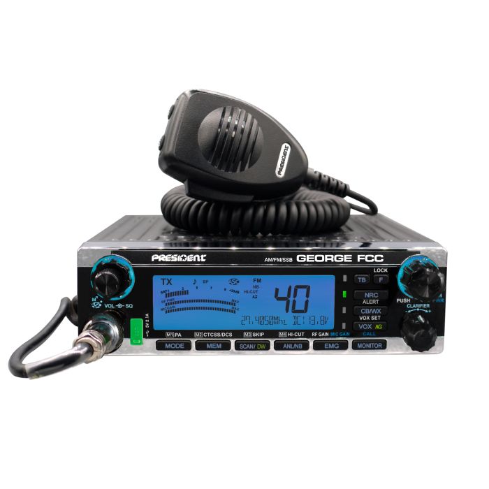 President GEORGE FCC AM/FM/SSB CB Radio