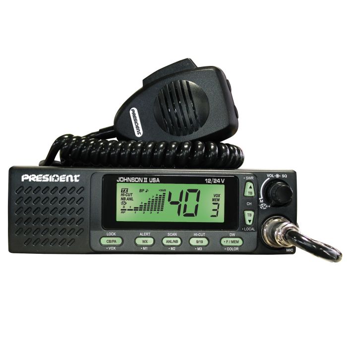 President JOHNSON II USA CB Radio