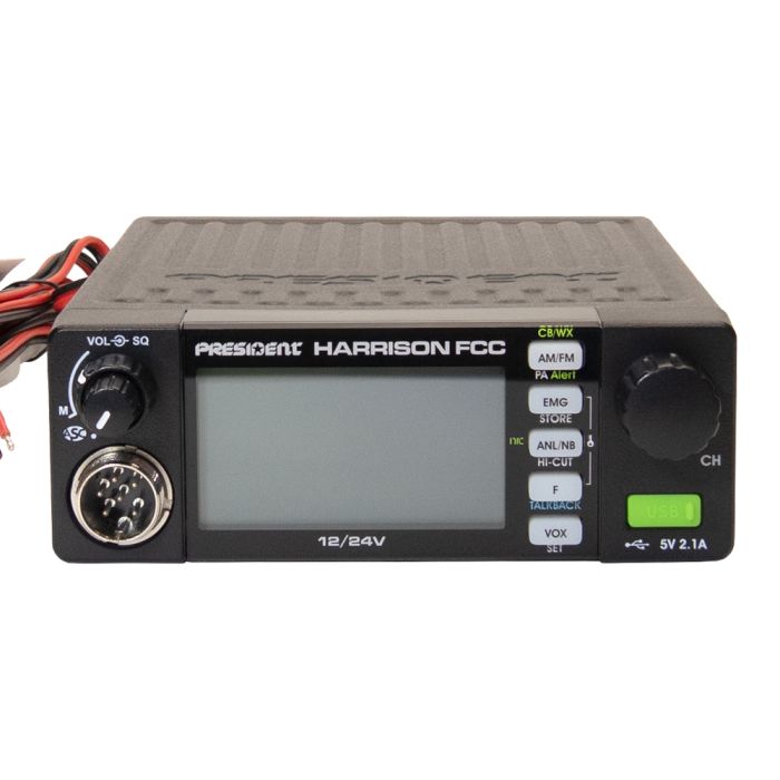 President HARRISON FCC AM/FM CB Radio