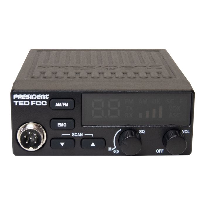 President TED FCC AM/FM CB Radio