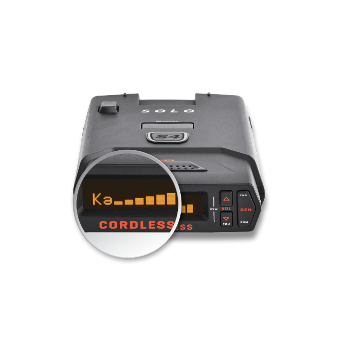 Escort Solo S4 Cordless Radar/Laser Detector